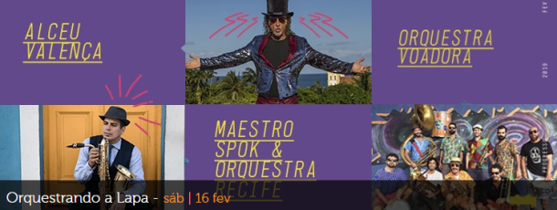 Maestro Spok & Orquestra Recife + Alceu Valença + Orquestra Voadora (Fundição Progresso)